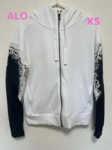 aloyoga 풀 지퍼 후디 xs