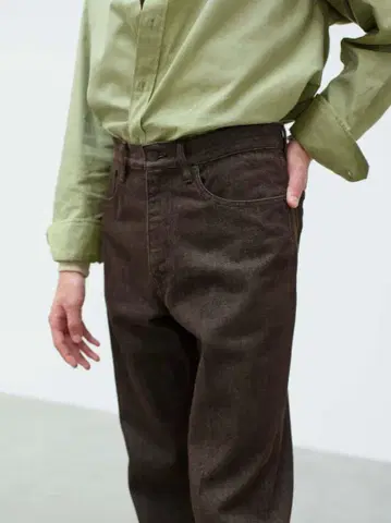 24 사이즈 AURALEE HARD TWIST DENIM 5P PANTS