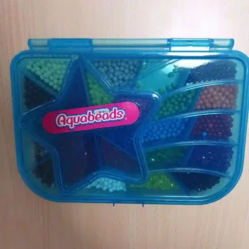 아쿠아 비즈 별 모양 케이스