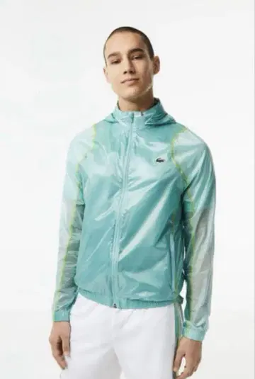 LACOSTE 라코스테 나일론 후드티 바람막이