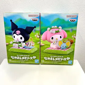 [ 미개봉 ] 나카요시 메모리즈 vol.2 마이멜로디 쿠로미 피규어