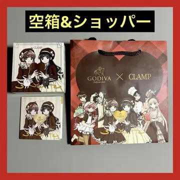 GODIVA CLAMP 콜라보 쇼핑백 & 빈 박스