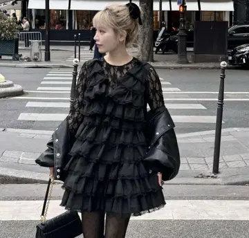 트리트유어셀프 angel wings mini dress