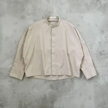 24SS MACPHEE 맥피 코튼 브로드 코쿤 셔츠