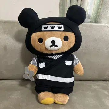 리락쿠마 흐물흐물 봉제 인형 닌자