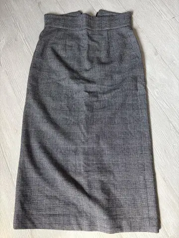 Spick & Span 체크 무늬 타이트 스커트 36