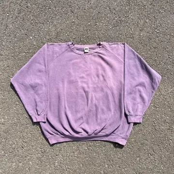 [ 90s-00s ] Russell 퍼플네이비 페이드 오버 사이즈 맨투맨