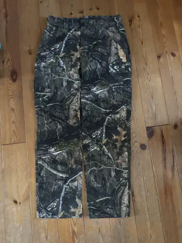 MOSSY OAK 카모 패턴 리얼트리 워크 팬츠 M
