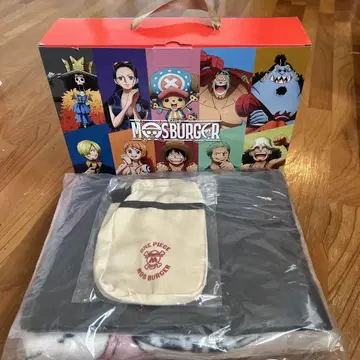 ONE PIECE MOS BURGER 콜라보 백