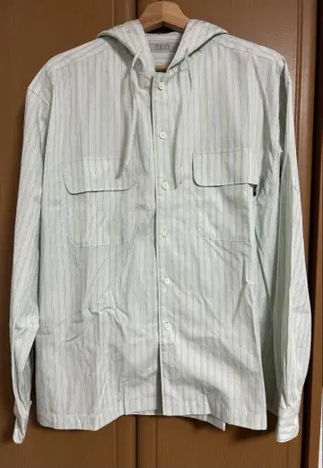 세단 올 파파스 striped hooded shirt