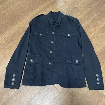 archive DIFFERENCE 나폴레옹 블랙 밀리터리 자켓