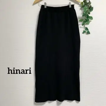 hinari*블랙 타이트 스커트 스트레치 니트 스커트 블랙