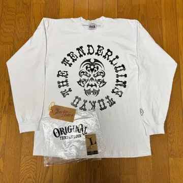 텐더 로인 TEE L/S BS 보르네오 스컬 화이트