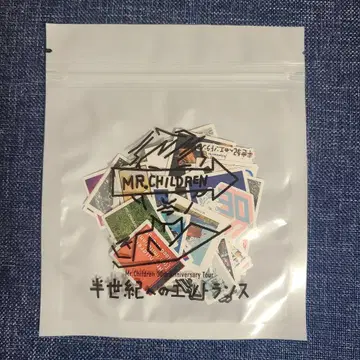 Mr.Children 30주년 반세기로의 엔트런스 씰 스티커