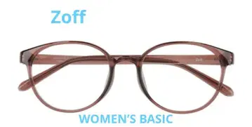 Zoff WOMEN'S BASIC 핑크 블루라이트 차단 렌즈
