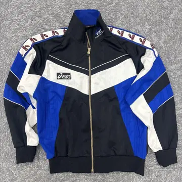 아식스 골드 타이거 트랙 자켓 90년대 빈티지