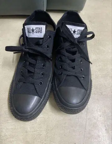 CONVERSE ALL STAR 블랙 스니커즈