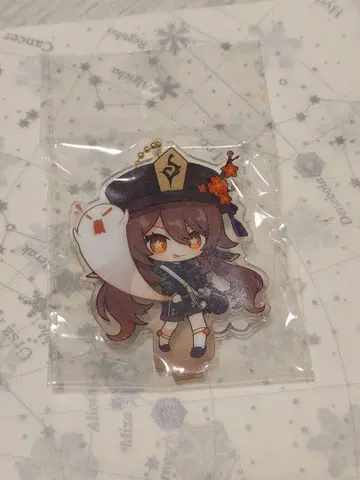 원신 호두 후타오 이미지 시리즈 아크릴 키링