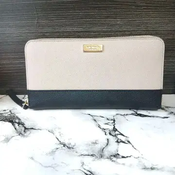 Kate Spade 장지갑 베이지/블랙