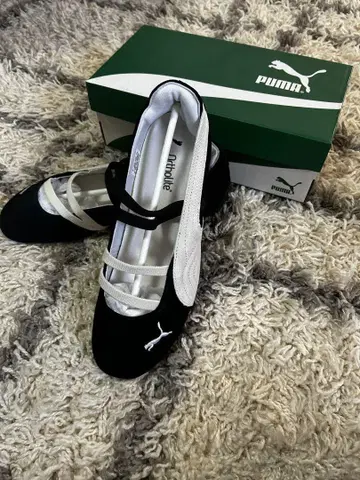 [새상품] PUMA SPEEDCAT BALLET 블랙/화이트 26cm