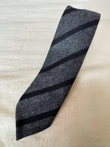 Nicky UNITED ARROWS 핸드메이드 넥타이 그레이/블랙