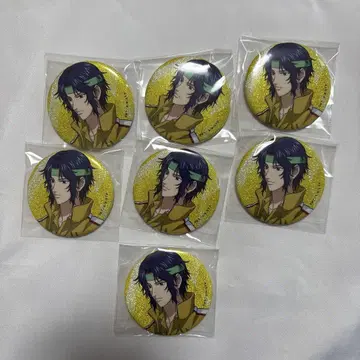 테니스의 왕자님 유키무라 나카가이 캔뱃지 7점 세트