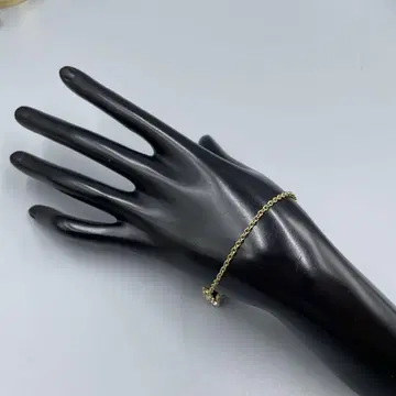238 빈티지 하자품 비비안 하트형 참 포함 팔찌