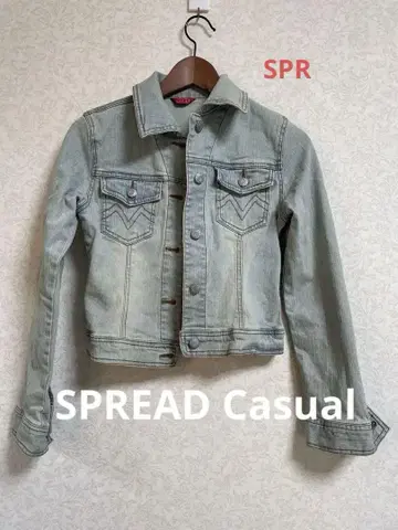 SPREAD Casual 라이트 블루 데님 자켓