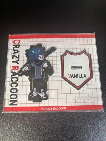 Crazy Raccoon VanilLa 아크릴 스탠드
