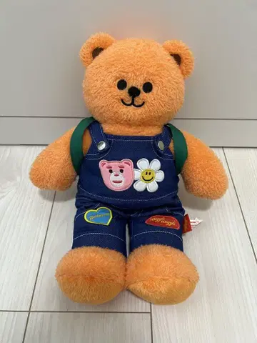 wiggle wiggle 곰 봉제 인형 오렌지