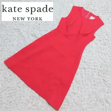 [ 새상품급 ] kate spade 무릎 기장 원피스 핑크 2호