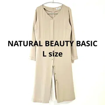 [ NATURAL BEAUTY BASIC ] 플리츠 도킹 원피스