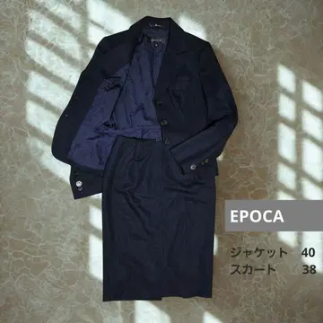 EPOCA 에포카 셋업 자켓 & 스커트 울 소재