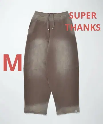 [ 미사용 새상품 ] SUPERTHANKS 슈퍼땡스 스웨트 팬츠