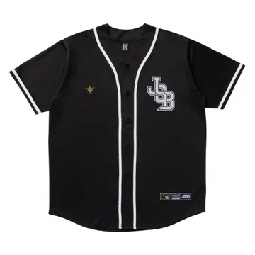 JJB 블랙 베이스볼 셔츠 프리 사이즈