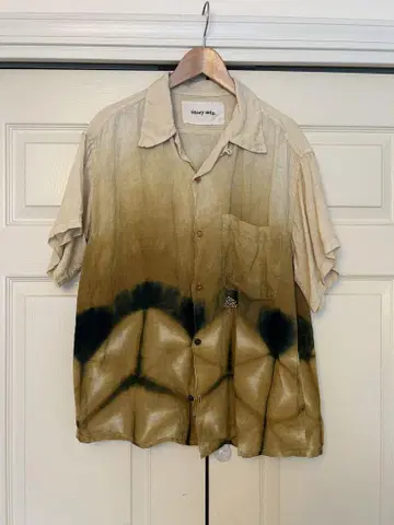 Story mfg. 타이다이 패턴 반팔 셔츠