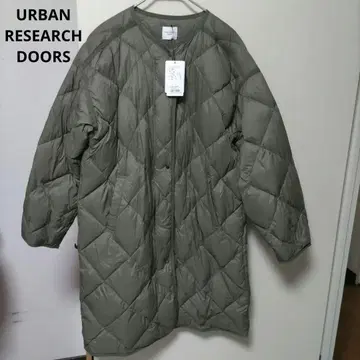 새상품 URBANRESEARCHDOORS 다운 코트 카키