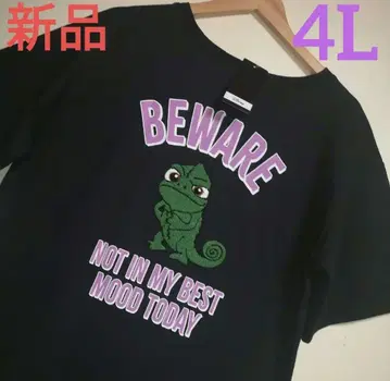 새상품 라푼젤 파스칼 사가라 T셔츠 빅 사이즈 4L Disney