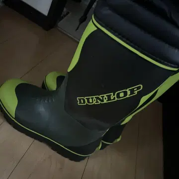 DUNLOP 방수 장화 그린