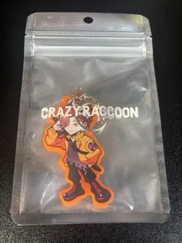 Crazy Raccoon 아리사카 키체인