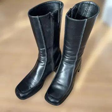 Facil 부츠 소가죽 23.5cm 새상품급 일본제