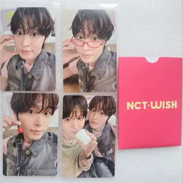 NCT WISH DICON 트레이딩 카드 리쿠 세트