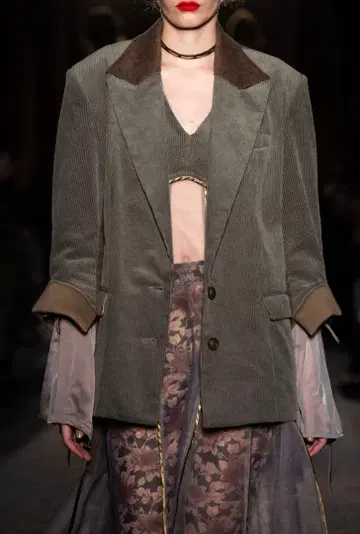 FUMIE=TANAKA 24aw 드레스 그레이