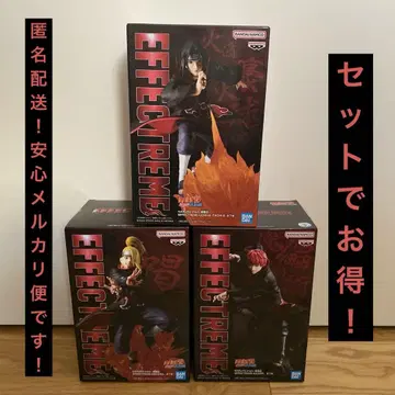 NARUTO 피규어 EFFECTREME 우치하 이타치 데이다라 사소리