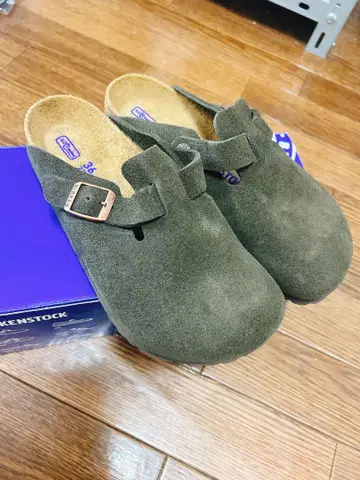 BIRKENSTOCK 올리브 사보 샌들 36