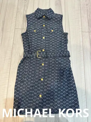 새상품급 마이클코어스 데님 원피스