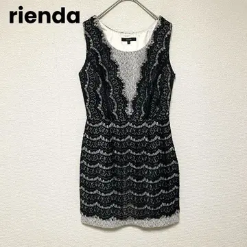 qq211 리엔다/레이스 트위드 원피스/슬리브리스 미니 드레스