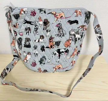Vera Bradley 강아지 프린트 숄더백