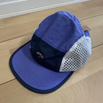 NOAH 캡 보라색 네이비 메쉬