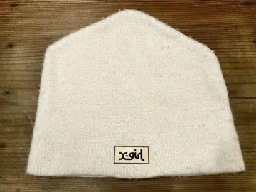 90s 빈티지 X-girl 엑스걸 니트 모자 비니